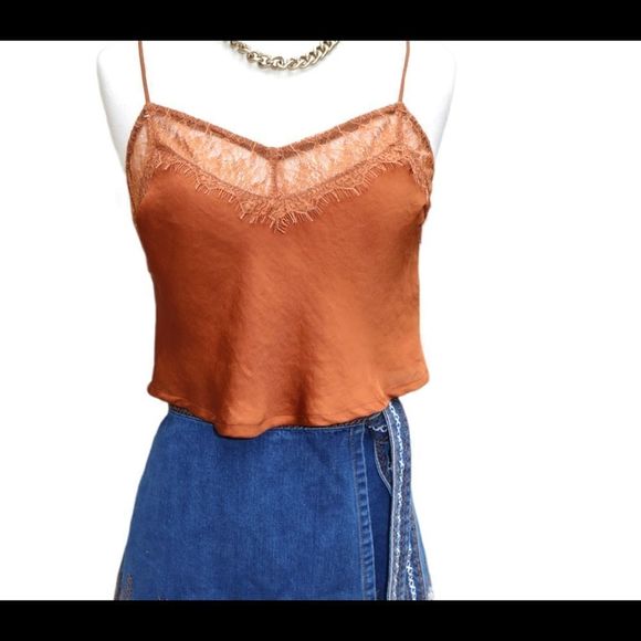 *Intimately free people satin cami - Picture 5 of 5